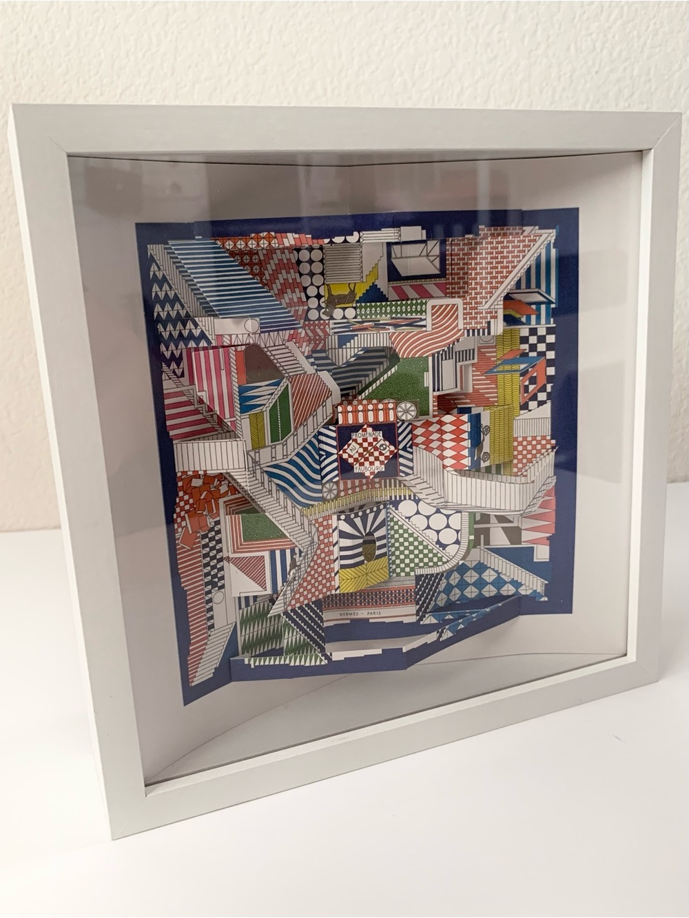 Hermes 3D print in frame